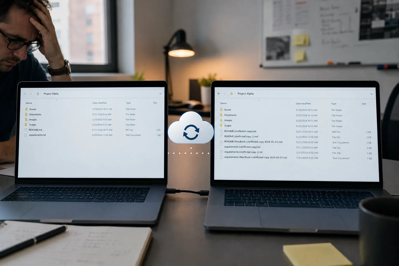 Deleted Files or a Sync Conflict? How to Tell the Difference